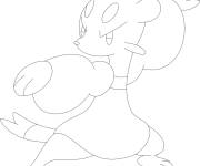 Coloriage Pok&eacute;mon Kungfouine