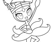 Coloriage Pok&eacute;mon Meloetta