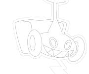 Coloriage Pok&eacute;mon Motisma