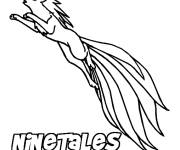 Coloriage Pok&eacute;mon Ninetales