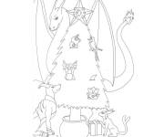 Coloriage Pok&eacute;mon Noel