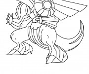 Coloriage Pokémon Palkia