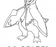 Coloriage Pokémon Pingoleon