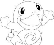 Coloriage Pok&eacute;mon Politoed
