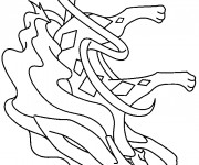 Coloriage Pokémon Reshiram dragon