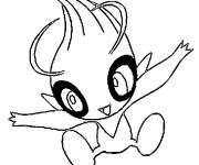 Coloriage Pok&eacute;mon rigolo