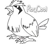 Coloriage Pok&eacute;mon Roucool