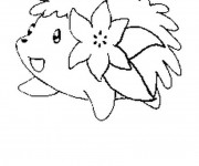 Coloriage Pokémon Shaymin