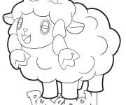 Coloriage Pok&eacute;mon Wooloo