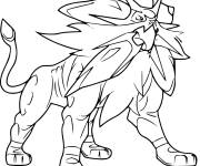Coloriage Solgaleo GX