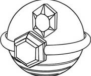 Coloriage Tera Orb de Pok&eacute;mon Terastal phenomenon
