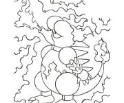 Coloriage Un Pok&eacute;mon ultra rare