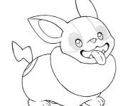 Coloriage Voltoutou de Pok&eacute;mon &eacute;p&eacute;e et bouclier