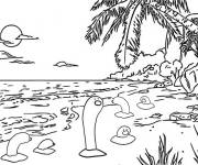 Coloriage Wiglett de Pok&eacute;mon Scarlet and Violet
