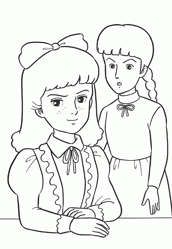Coloriage Princesse Sarah 13 dessin gratuit à imprimer