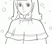 Coloriage et dessins gratuit Princesse Sarah 19 à imprimer