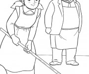 Coloriage Princesse Sarah 22