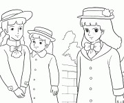 Coloriage Princesse Sarah 26