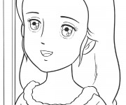 Coloriage Princesse Sarah 33