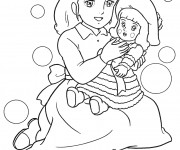 Coloriage Princesse Sarah 7