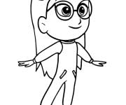 Coloriage Fille Amaya de Pyjamasques
