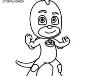 Coloriage Gluglu d&eacute;termin&eacute; de Pyjamasques
