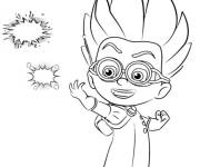 Coloriage L'intelligence de Romeo Pyjamasques