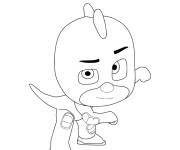 Coloriage Le mignon Greg de Pyjamasques