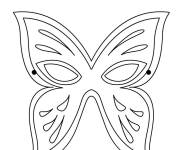 Coloriage et dessins gratuit Masque Papillon de PJ Masks à imprimer