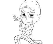 Coloriage Night Ninja de Pyjamasques en couleurs