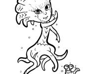 Coloriage et dessins gratuit Octobella de cartoon à imprimer