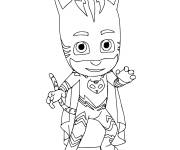 Coloriage Personnage Yoyo de PJ Mask