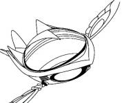 Coloriage Planeur de Pyjamasques