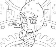 Coloriage Pose de Ninja de nuit Pyjamasques