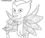 Coloriage Pyjamasques Bibou de bande anim&eacute;