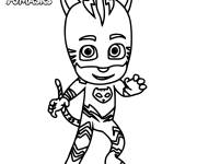 Coloriage Pyjamasques Yoyo simple