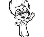 Coloriage et dessins gratuit Romeo le vilain g&eacute;nie de PJ Masks à imprimer