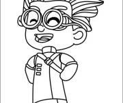 Coloriage Romeo plein de joie