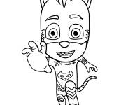 Coloriage Yoyo Pyjamasques facile