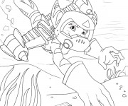 Coloriage Ratchet et Clank 11