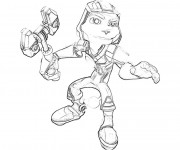 Coloriage Ratchet et Clank 15