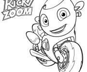 Coloriage Moto Rickey Zoom en ligne