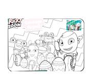 Coloriage et dessins gratuit Motos de Ricky Zoom et des &oelig;ufs de P&acirc;ques à imprimer