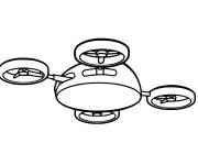 Coloriage et dessins gratuit Quadcopter de Ricky Zoom à imprimer