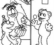 Coloriage Anniversaire de Curly