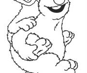 Coloriage B&eacute;b&eacute; Elmo sur Yoyo
