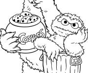Coloriage Mordicus en col&egrave;re avec Macaron