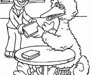 Coloriage Toccata et Bart &agrave; l'&eacute;cole