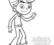 Coloriage et dessins gratuit Gar&ccedil;on mignon de Rusty Rivets à imprimer
