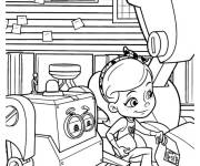 Coloriage Jack Et Ruby de Rusty Rivets  en ligne
